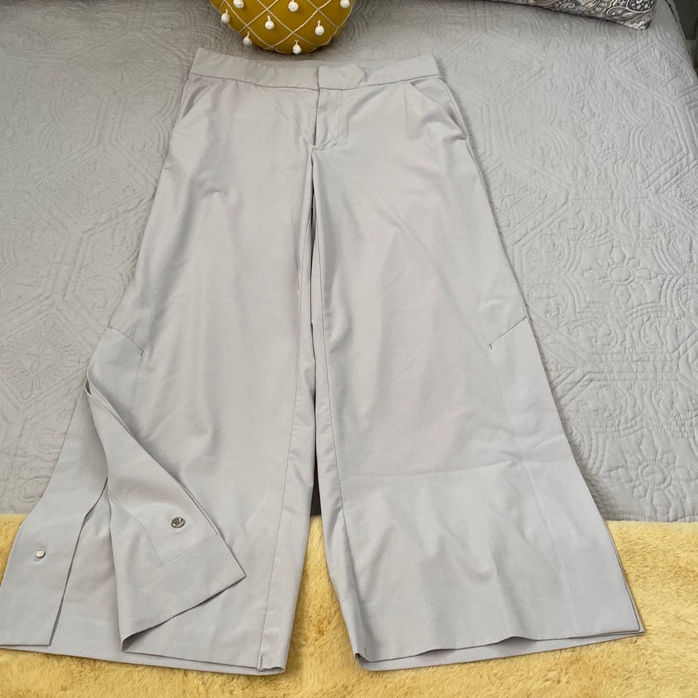 Athleta wide leg capris pants